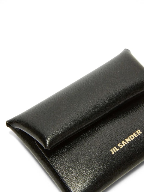 Jil Sander Mini Coin Purse leather wallet - Black - zdjęcie produktu nr 2