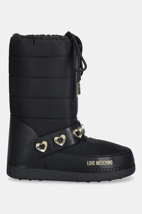 Love Moschino śniegowce kolor czarny JA24192G0NISD00B - zdjęcie produktu nr 2