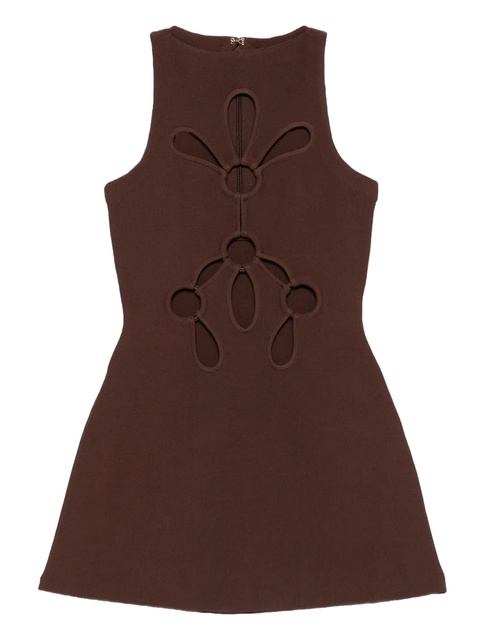 Cult Gaia cut-out sleeveless mini dress - Brown - zdjęcie produktu nr 1