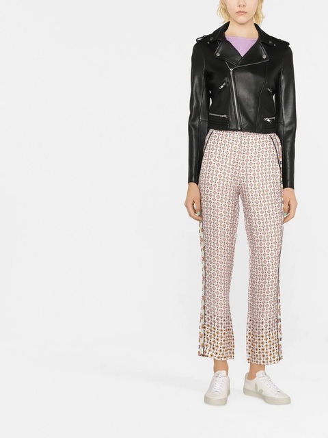 Maje leather biker jacket - Black - zdjęcie produktu nr 2
