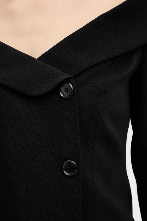 Pinko sukienka kolor czarny mini dopasowana 106139 A304 - zdjęcie produktu nr 2