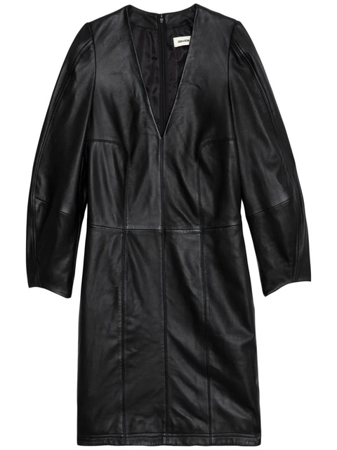 Zadig&Voltaire leather minidress - Black - zdjęcie produktu nr 1