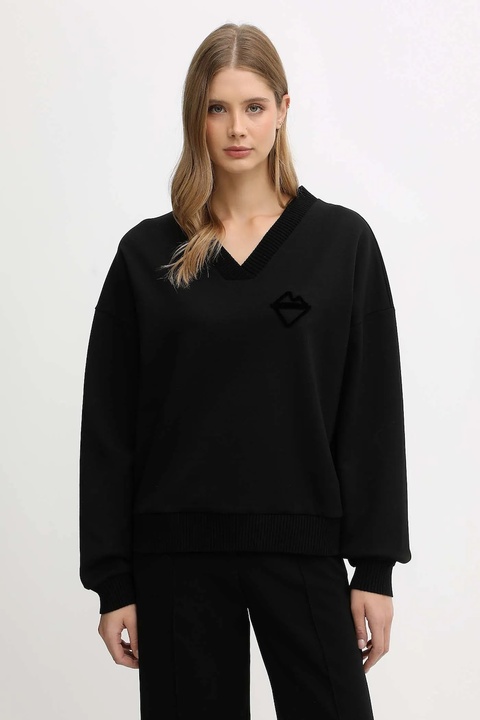 Iceberg bluza damska kolor czarny gładka E071 6331 - zdjęcie produktu nr 1