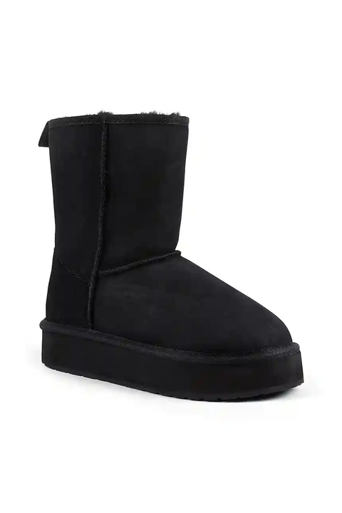 Emu Australia śniegowce zamszowe Stinger Lo Flatform kolor czarny W13190 - zdjęcie produktu nr 2