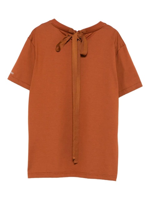 Lanvin tie-detail top - Orange - zdjęcie produktu nr 2
