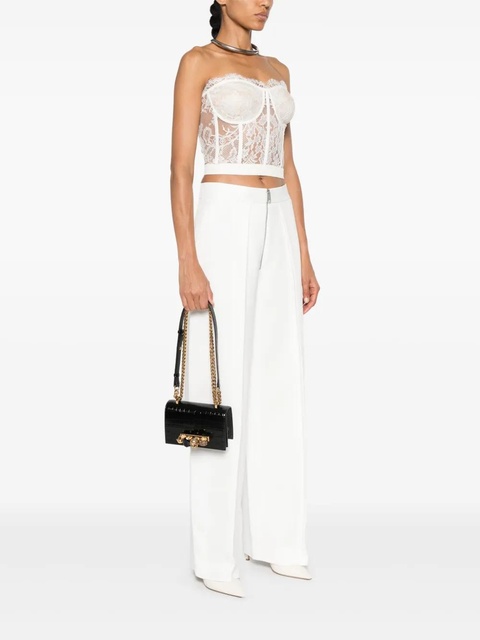 Alexander McQueen The Jewelled cross body bag - Black - zdjęcie produktu nr 2