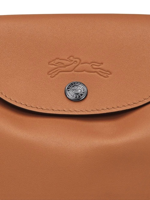 Longchamp medium Le Pliage Xtra leather crossbody bag - Brown - zdjęcie produktu nr 1