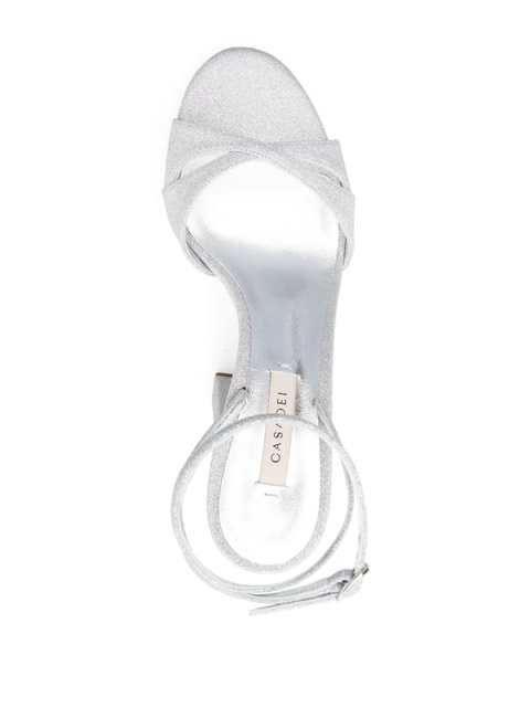 Casadei Betty Citylight 130mm platform sandals - Silver - zdjęcie produktu nr 2