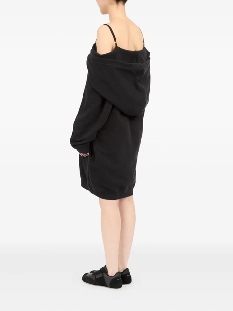 MM6 Maison Margiela sleeveless twisted mini dress - Black - zdjęcie produktu nr 1