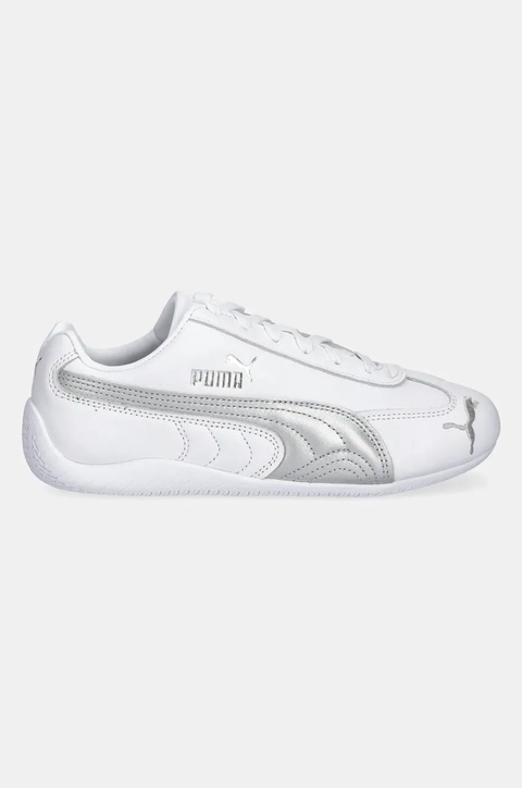 Puma sneakersy skórzane Speedcat LTH damskie kolor biały 401603 - zdjęcie produktu nr 2