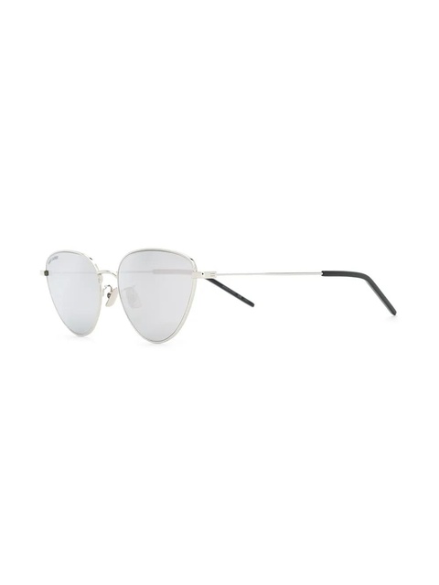 Saint Laurent Eyewear cat-eye frame sunglasses - Silver - zdjęcie produktu nr 1