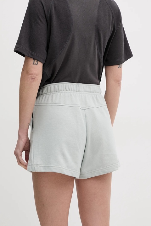 Helly Hansen szorty damskie kolor zielony z nadrukiem high waist 54081 - zdjęcie produktu nr 1