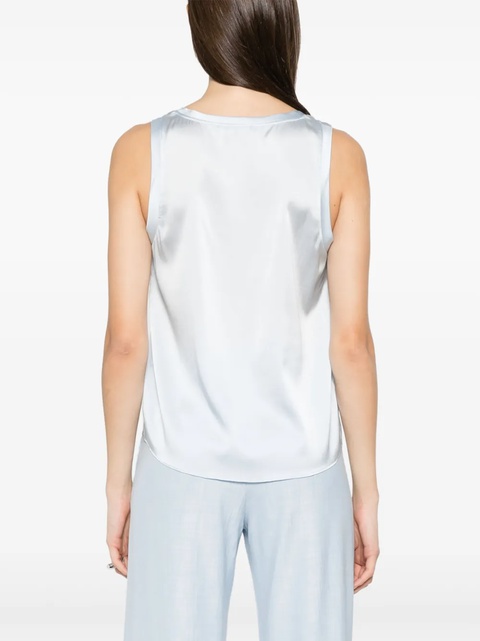 Maje satin tank top - Blue - zdjęcie produktu nr 2