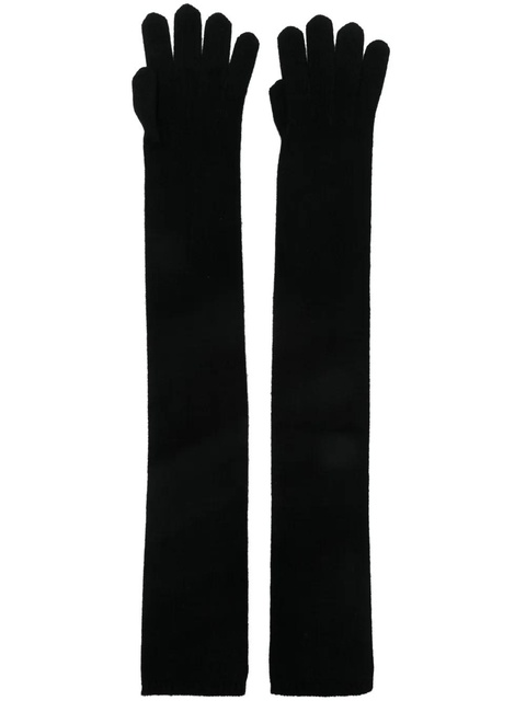 Max Mara cashmere gloves - Black - zdjęcie produktu nr 1