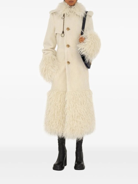 Burberry corduroy trench coat - White - zdjęcie produktu nr 2