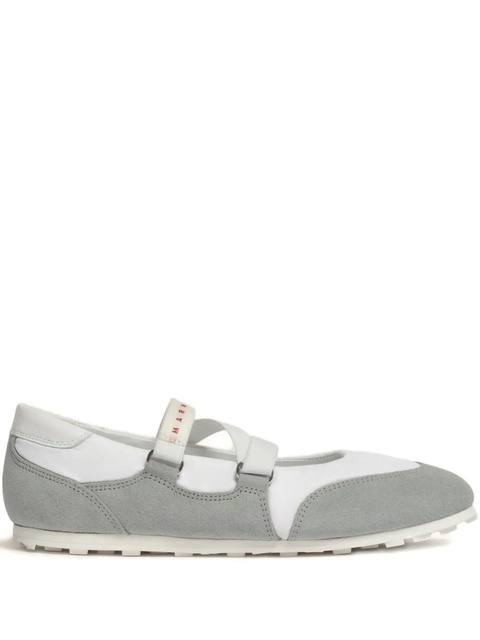 Marni elastic strap sneakers - Grey - zdjęcie produktu nr 1
