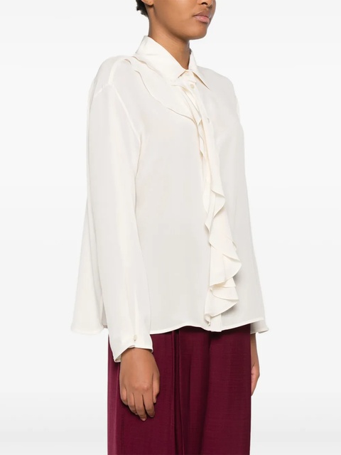 Victoria Beckham silk shirt - White - zdjęcie produktu nr 2