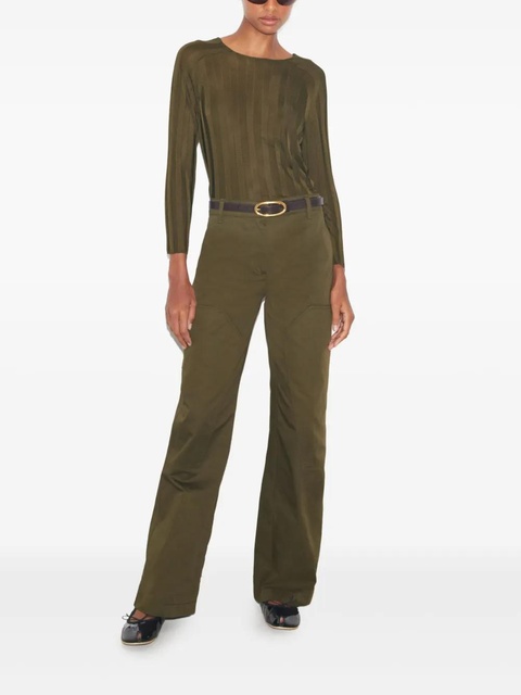 Tory Burch pocket trousers - Green - zdjęcie produktu nr 1