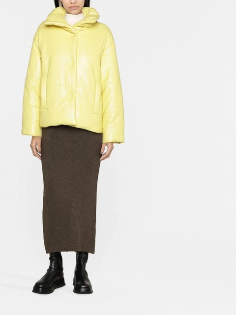 Nanushka oversize padded windbreaker jacket - Yellow - zdjęcie produktu nr 1