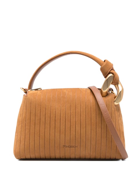 JW Anderson small suede tote bag - Neutrals - zdjęcie produktu nr 1