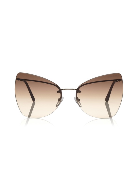 TOM FORD - Brązowe okulary przeciwsłoneczne Presley - zdjęcie produktu nr 2