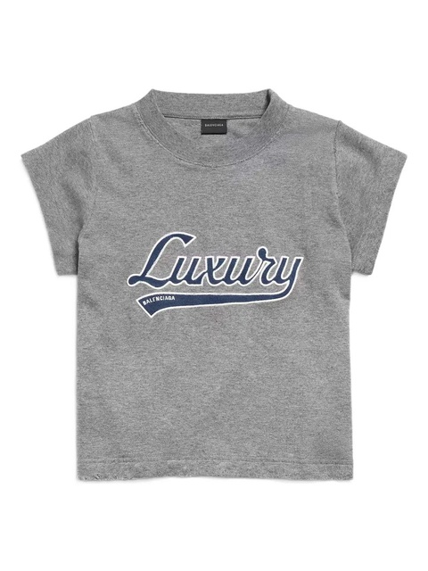 Balenciaga Luxury-script T-shirt - Grey - zdjęcie produktu nr 1