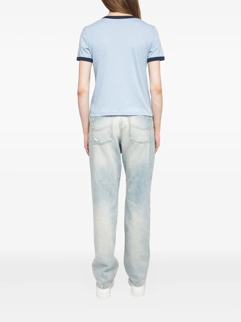 Zadig&Voltaire Woos rhinestone-embellished T-shirt - Blue - zdjęcie produktu nr 2