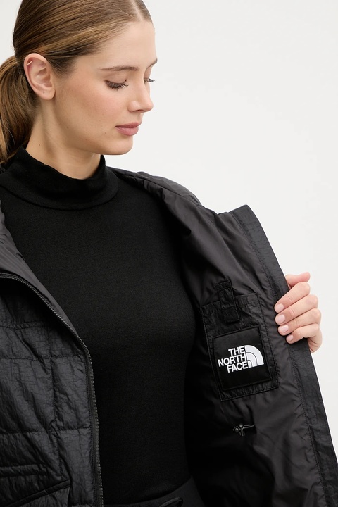 The North Face parka puchowa Dynamic kolor czarny zimowa NF0A8E7AJK31 - zdjęcie produktu nr 1
