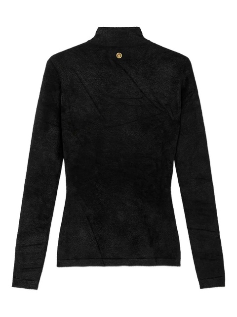 Versace high-neck embellished sweater - Black - zdjęcie produktu nr 2