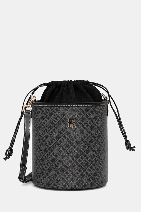 Tommy Hilfiger torebka kolor czarny AW0AW17713 - zdjęcie produktu nr 1