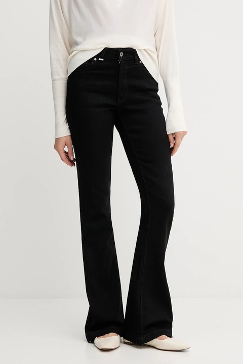 United Colors of Benetton jeansy damskie high waist 4OTADE00F - zdjęcie produktu nr 1