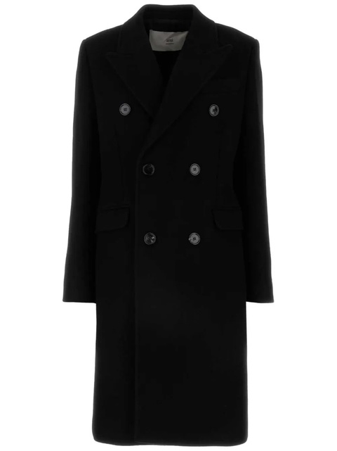AMI Paris double-breasted coat - Black - zdjęcie produktu nr 1