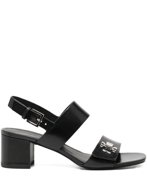 Tory Burch turnlock heeled sandals - Black - zdjęcie produktu nr 1