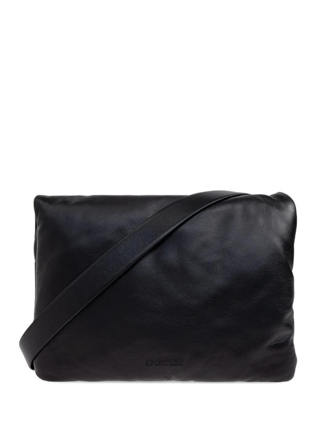 Sportmax padded leather cross body bag - Black - zdjęcie produktu nr 1