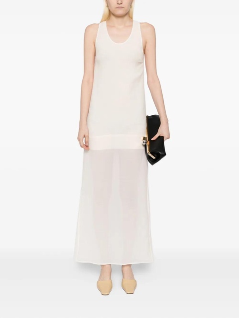 TOTEME crinkled scoop dress - Neutrals - zdjęcie produktu nr 2