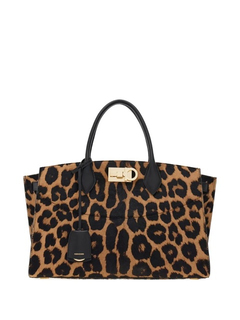 Ferragamo large Soft Studio tote bag - Neutrals - zdjęcie produktu nr 1