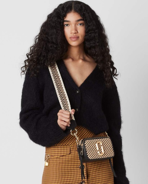 THE MARC JACOBS - Pasek do torebki we wzór jodełki - zdjęcie produktu nr 1