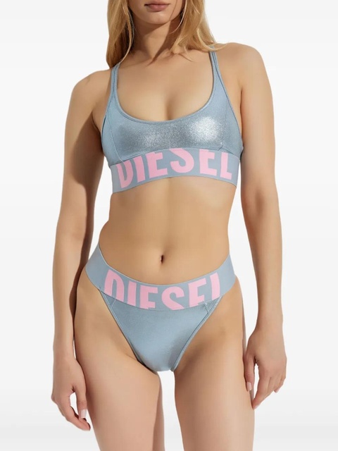 Diesel Lolita-D-Pop metallic bikini bottom - Blue - zdjęcie produktu nr 2