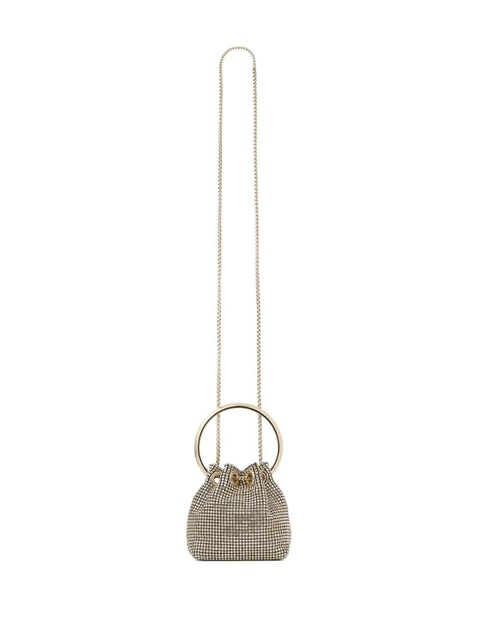 Jimmy Choo micro Bon Bon bucket bag - Gold - zdjęcie produktu nr 2