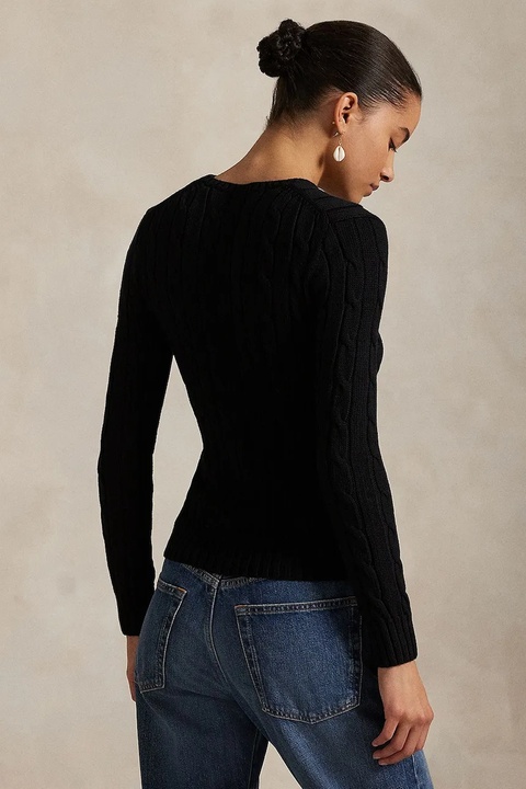 Polo Ralph Lauren sweter bawełniany kolor czarny 211891640 - zdjęcie produktu nr 1