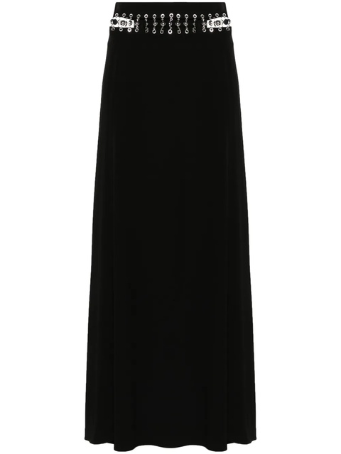 Rabanne high-waist maxi skirt - Black - zdjęcie produktu nr 1