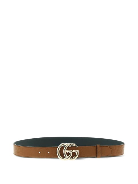 Gucci buckle leather belt - Brown - zdjęcie produktu nr 1