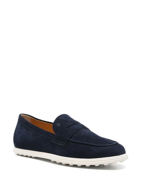 Tod's suede loafers - Blue - zdjęcie produktu nr 1