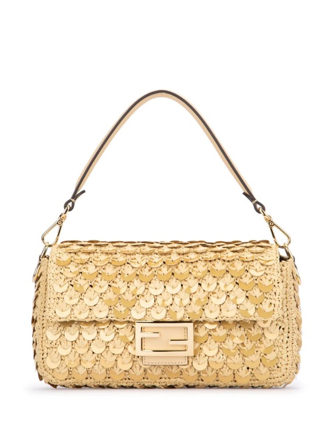 FENDI Paglia macro tote bag - Neutrals - zdjęcie produktu nr 1