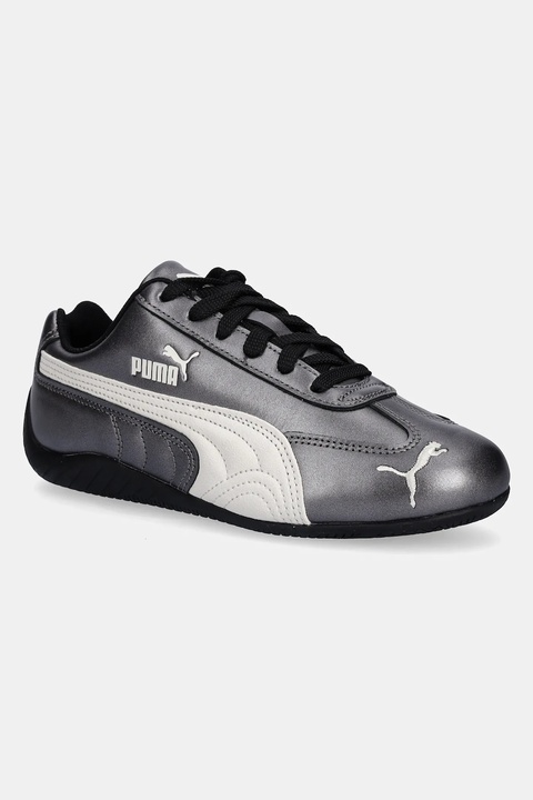 Puma sneakersy skórzane Speedcat kolor srebrny 403689 - zdjęcie produktu nr 1