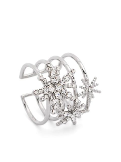 Maje crystal-detail ring - Silver - zdjęcie produktu nr 1