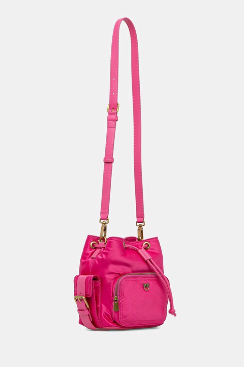Pinko torebka kolor różowy 105112 A2PC - zdjęcie produktu nr 1