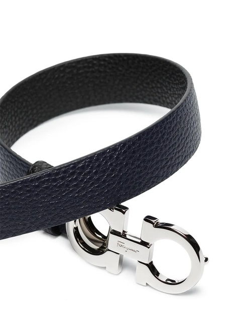 Ferragamo Gancini-buckle reversible belt - Blue - zdjęcie produktu nr 1