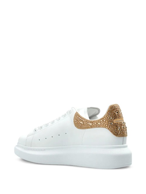 Alexander McQueen Oversized leather sneakers - White - zdjęcie produktu nr 2
