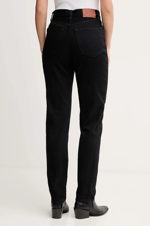 Calvin Klein Jeans jeansy damskie high waist LV047D843G - zdjęcie produktu nr 2
